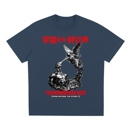 justo,pax,t,shirt,cosmic,calling,boxed,tee,oversized,kanji,japanese,positive,wear,clothing,wisdom,good,messege,shirts,angels,blessings