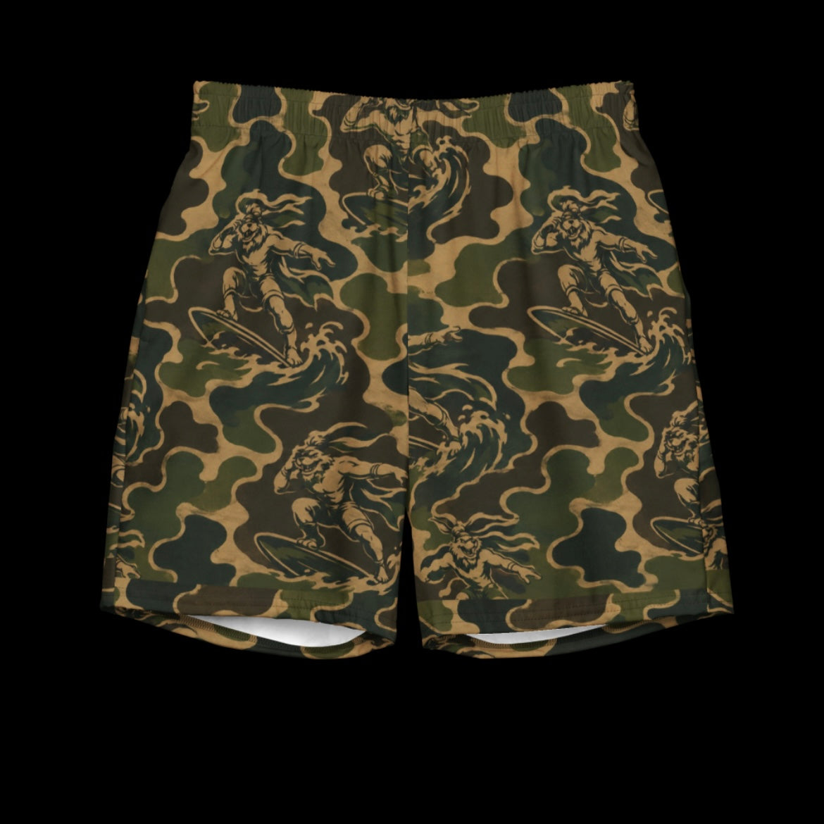 Luxury Club TURBO Camo Swim Trunks