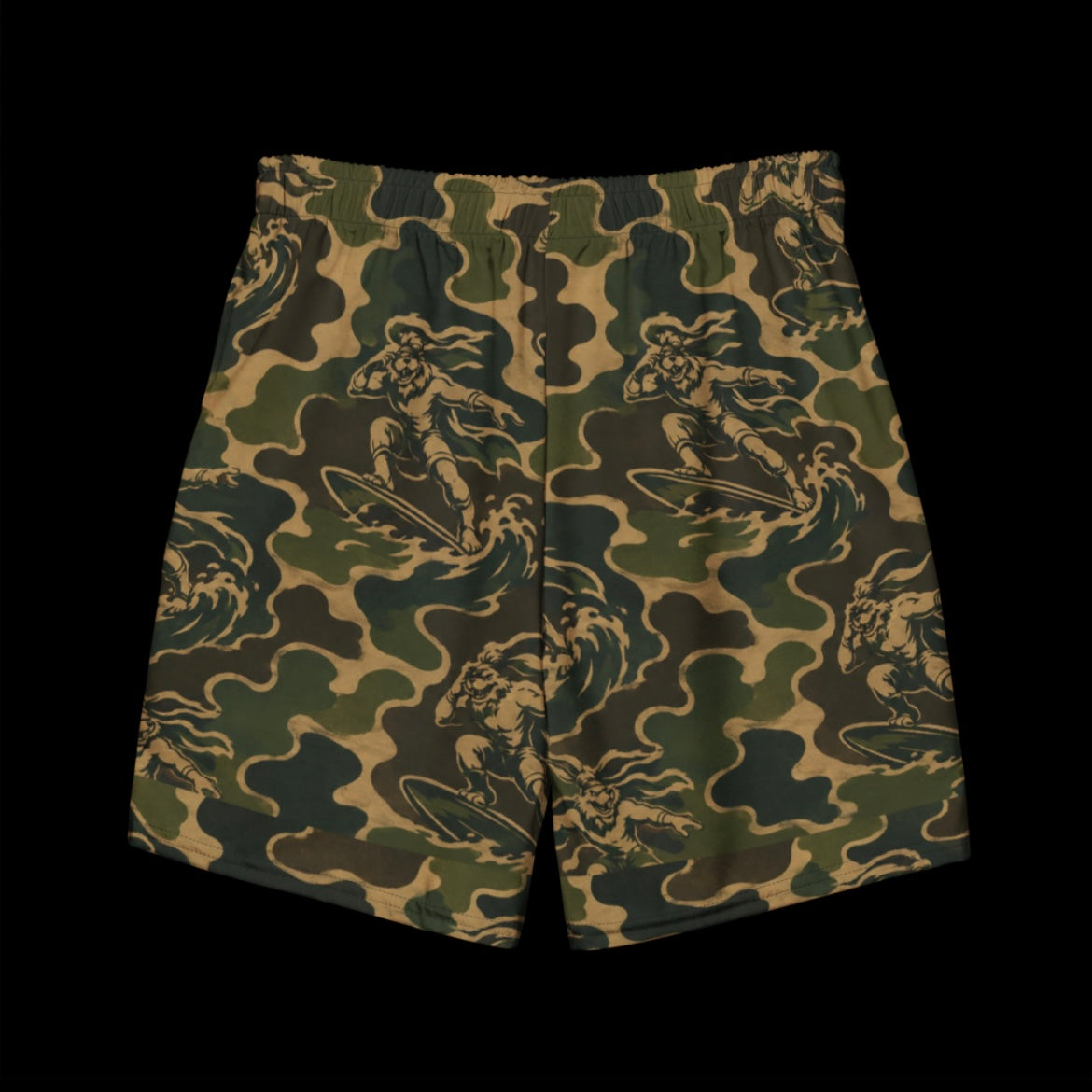 Luxury Club TURBO Camo Swim Trunks