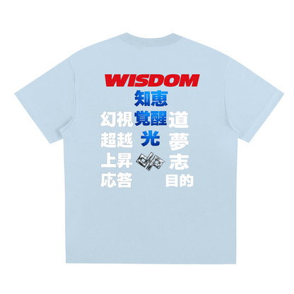 justo,pax,t,shirt,cosmic,calling,boxed,tee,oversized,kanji,japanese,positive,wear,clothing,wisdom,good,messege,shirts,angels,blessings