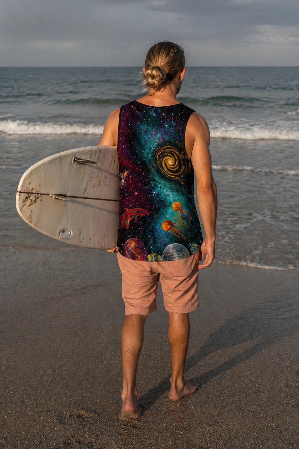 Luxury Club Cosmic Ocean Men's Tank Top