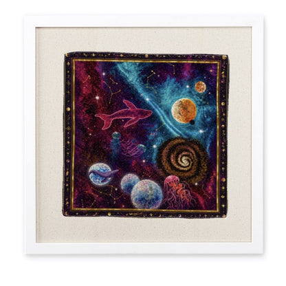 Framed Silk Scarf