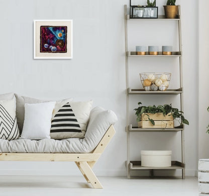 Framed Silk Scarf